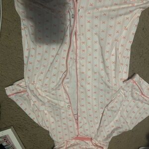 Juicy Couture Pink Bow Kids Footie
